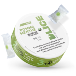 nicotine pouches D'LICE Pomme Menthe Light 4 mg