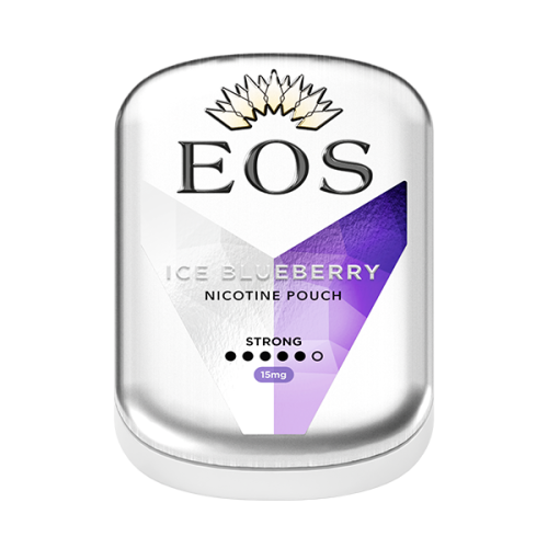 nicotine pouches EOS Ice Blueberry X-Strong 15 mg