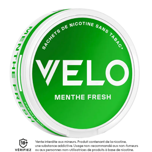 nicotine pouches VELO Menthe Fresh Mini Light 4 mg