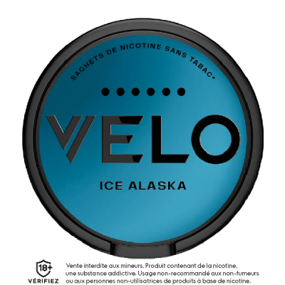 snus sans tabac nicotine pouches velo ice alaska 17 mg