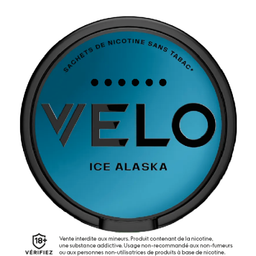 snus sans tabac nicotine pouches velo ice alaska 17 mg