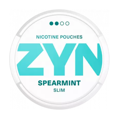 snus ZYN Spearmint Medium 6,5 mg sans tabac