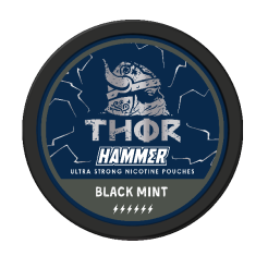 snus thor Black Mint X-Strong 16 mg sans tabac