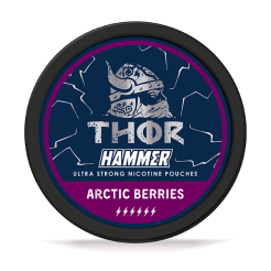 snus thor Arctic Berries X-Strong 16 mg sans tabac