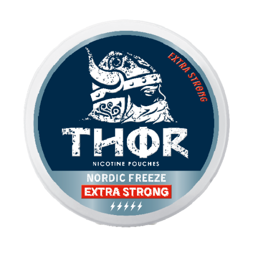 snus thor Nordic Freeze X-Strong 12 mg sans tabac