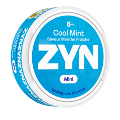 Snus ZYN Menthe Fraîche Medium 6 mg sans tabac