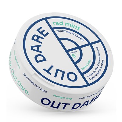 nicotine pouches outdare Rad Mint Medium 6 mg nicotine pouches outdare Rad Mint Medium 6 mg