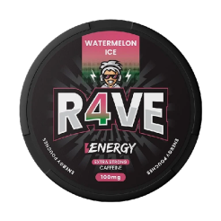 energy pouches Watermelon Ice 100 mg
