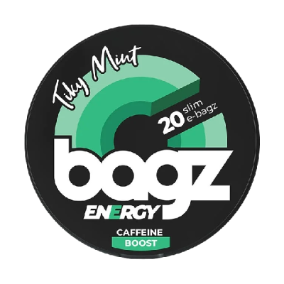energy pouches bagz Tiky Mint 80 mg
