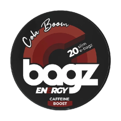 energy pouches bagz Cola Boom 80 mg