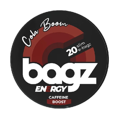 energy pouches bagz Cola Boom 80 mg