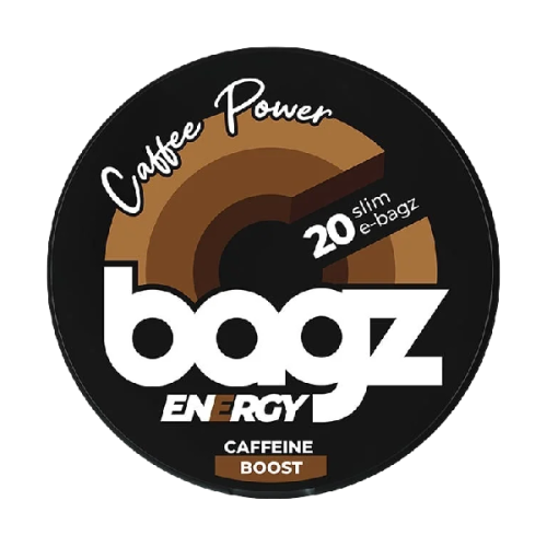 energy pouches bagz Caffee Power 100 mg