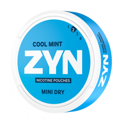 ZYN Mini Dry Cool Mint 3mg/sachet