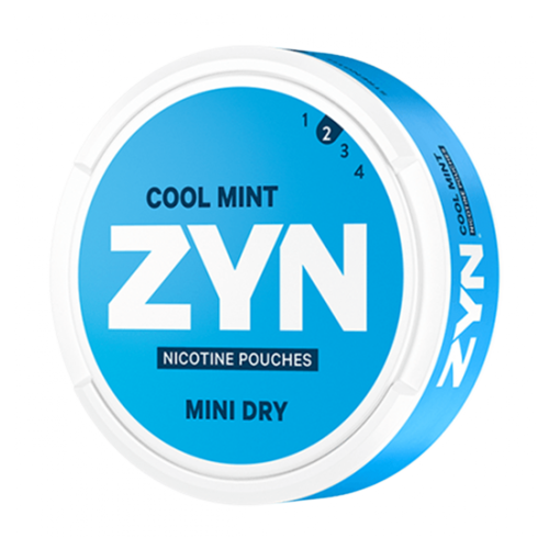 ZYN Mini Dry Cool Mint 3mg/sachet